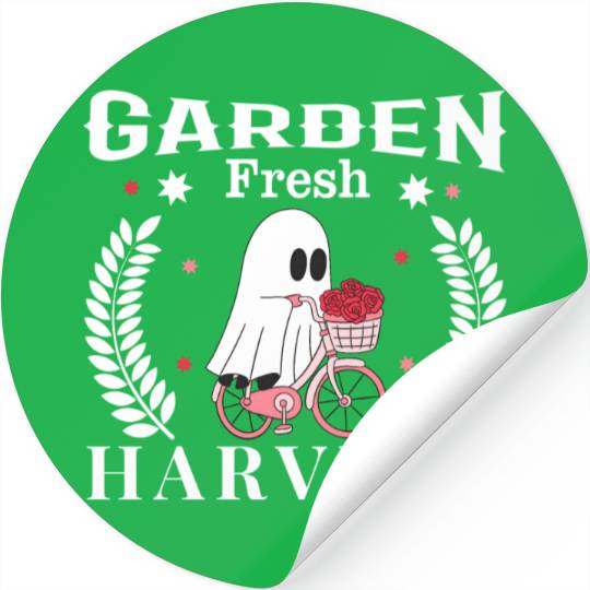 Garden Fresh Harvest, Flowers Harvest Design Stickers