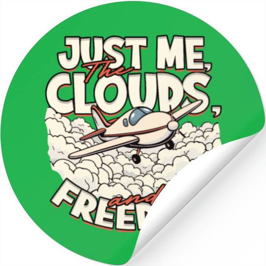 First Solo Flight Pilot Stickers