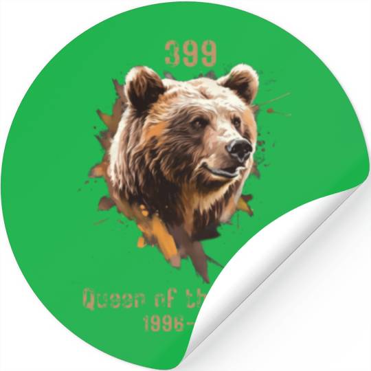 399 Queen of the Tetons National Park 1996 2024 Stickers