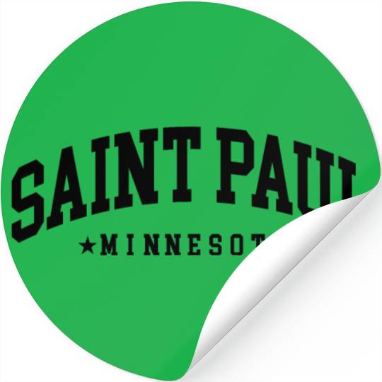 Saint Paul Minnesota Gift Stickers