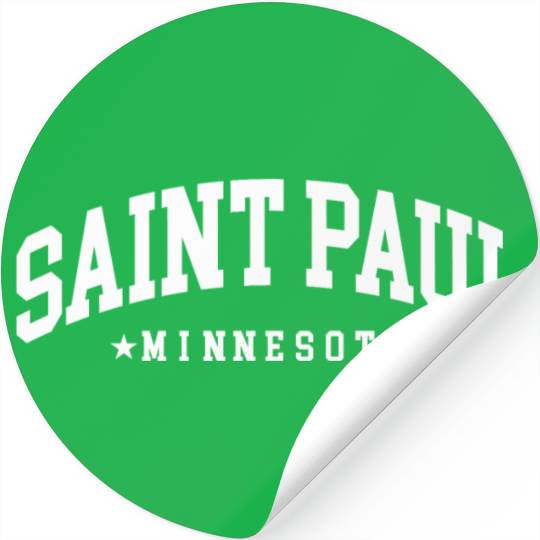 Saint Paul Minnesota Gift Stickers