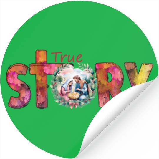 Story Christmas, Merry Christmas Stickers
