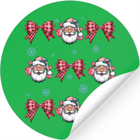 Cute Christmas, Funny Christmas, Santa Christmas Stickers