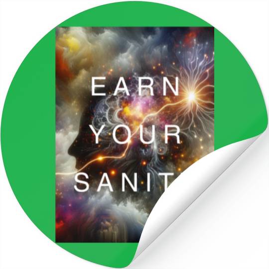 EARN YOUR SANITY Stickers