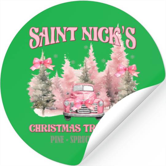 Saint Nicks Christmas, Merry Christmas Stickers