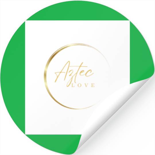 aztec love Stickers