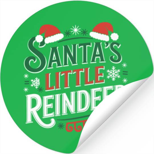 little reindeer Stickers
