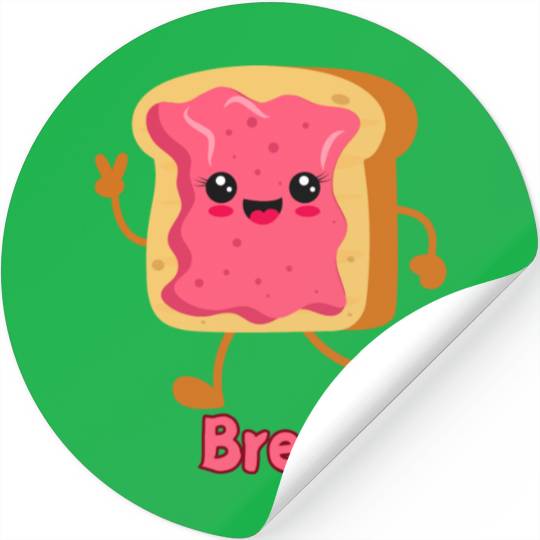 Bread Lover Stickers