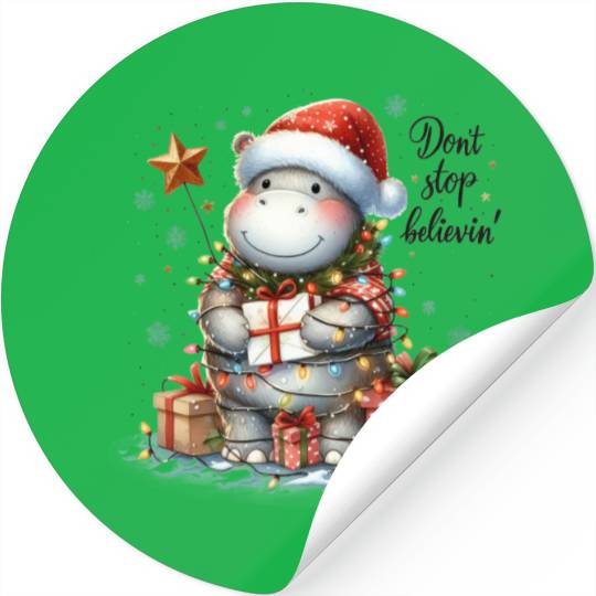 Don t Stop Believin, Merry Christmas Stickers