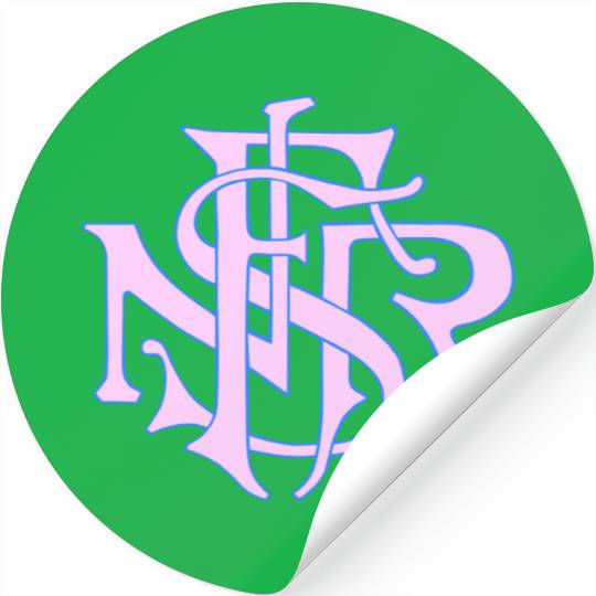 Our Lady of the Rosary of Fátima - NSRF monogram Stickers