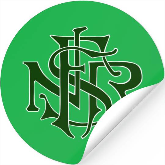 Our Lady of the Rosary of Fátima - NSRF monogram Stickers