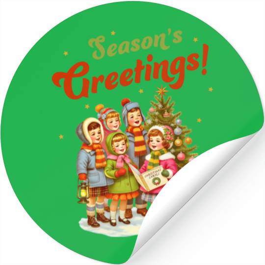 Seasons Greetings Stickers