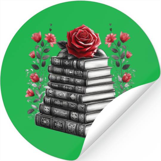 Black Gnomes Valentines Day Stickers