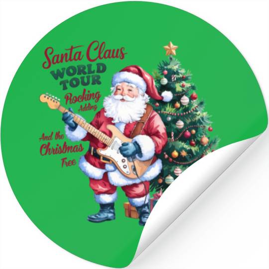 cool santa Stickers