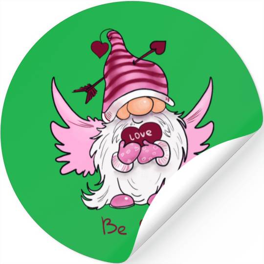 Gnomes Valentines Revelin Stickers