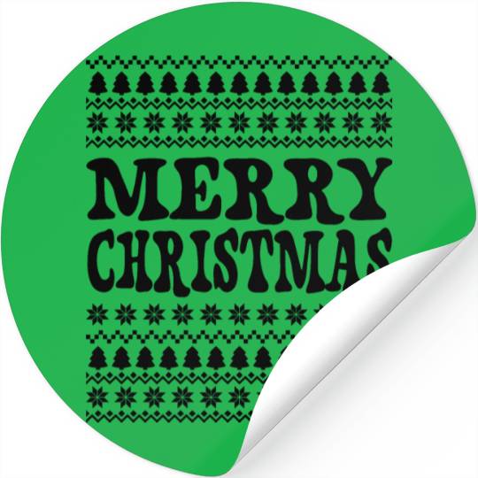 Merry Christmas Stickers
