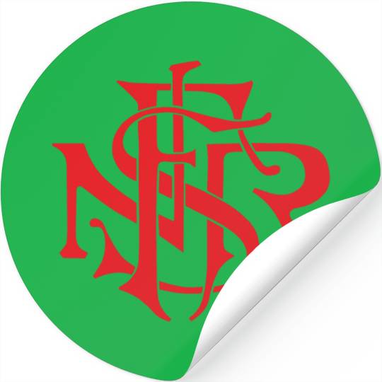 Our Lady of the Rosary of Fátima - NSRF monogram Stickers