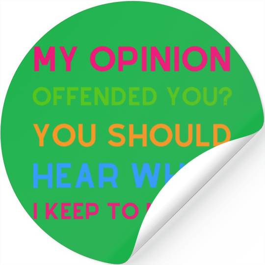 Funny Saying Stickers