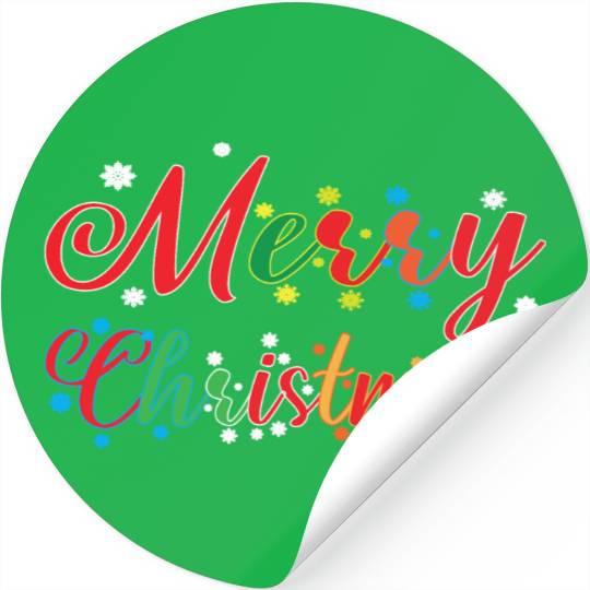 Holly Jolly Holidays : Merry Christmas Stickers