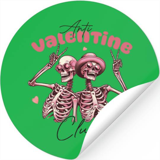 Valentines Cute, Valentine Retro Stickers