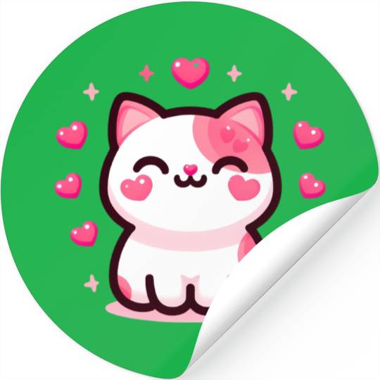 Valentines Retro, Valentine Day Stickers