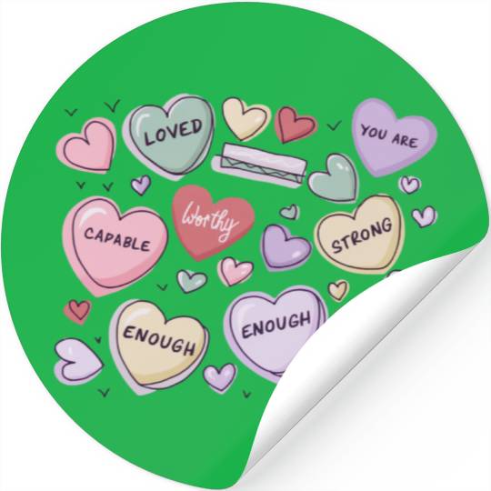 Cute Teacher Valentine Stickers