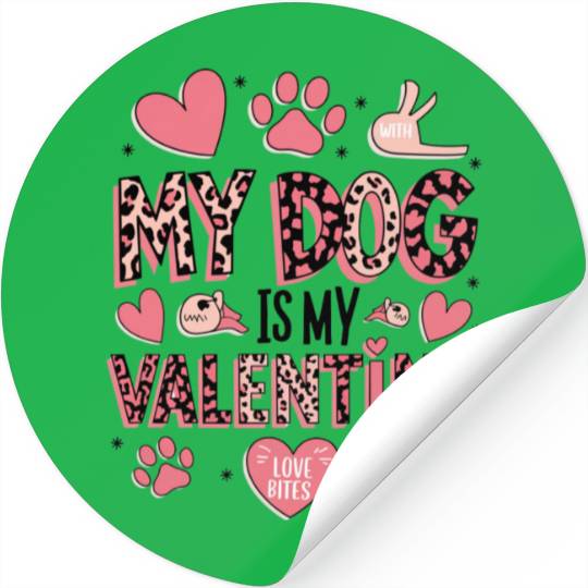 Valentines Day, Retro Valentine, Coquete Valentine Stickers