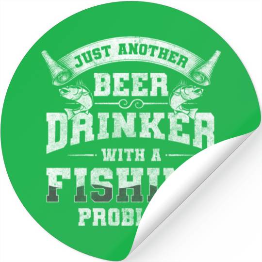 Fishing Excursion Beer Stickers