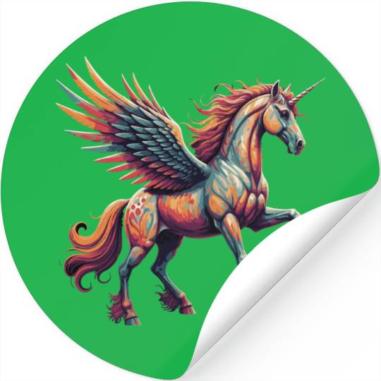 Unicorn Graffiti Stickers