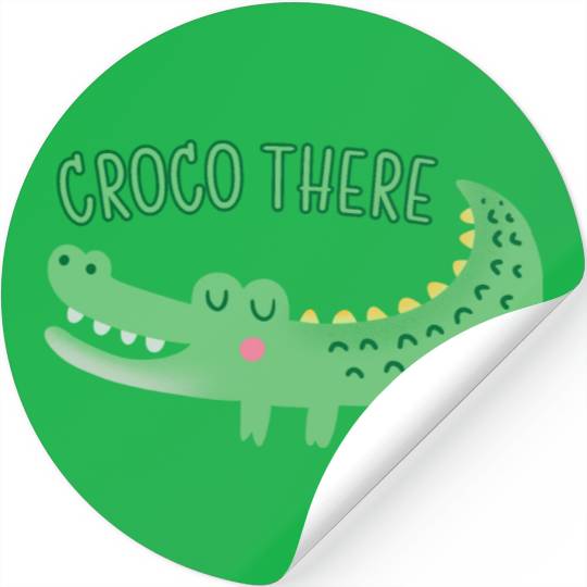 Croco There Cello There Hello There Crocodile Meme Stickers