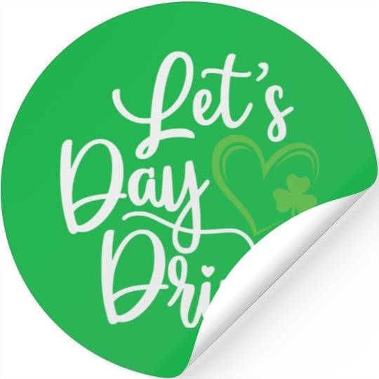 St Patricks Day,Shamrock Stickers