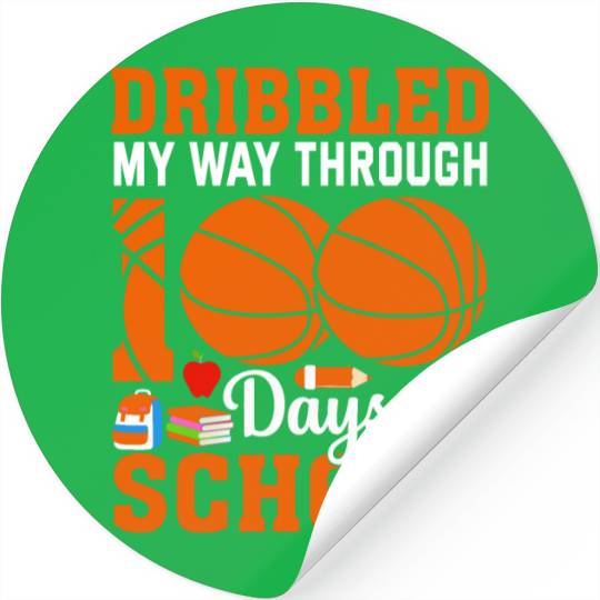 100 Days of School Stickers
