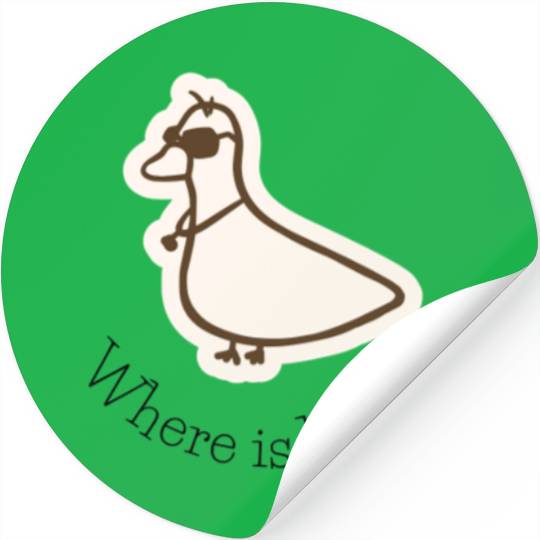 Where is babes Duck Stickers
