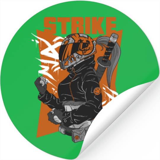 Strike Rebels Street Fashion Stickers