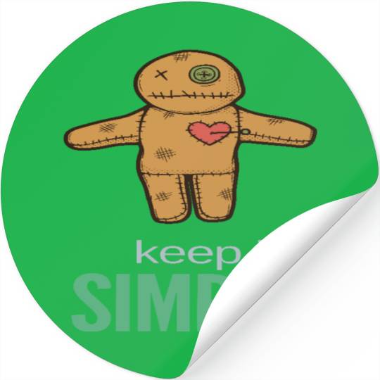 keep it simple Stickers