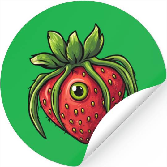 Strawberry Spider Strawberry Spider Stickers