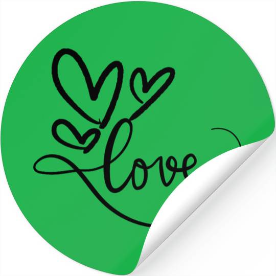 all we need is Love in valentine Stickers