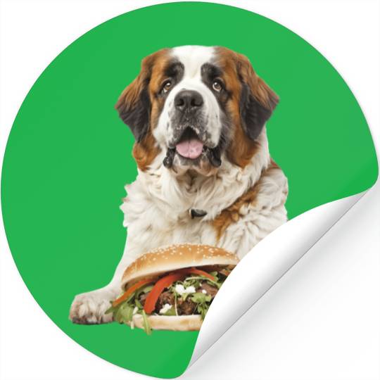 Saint Bernard Stickers