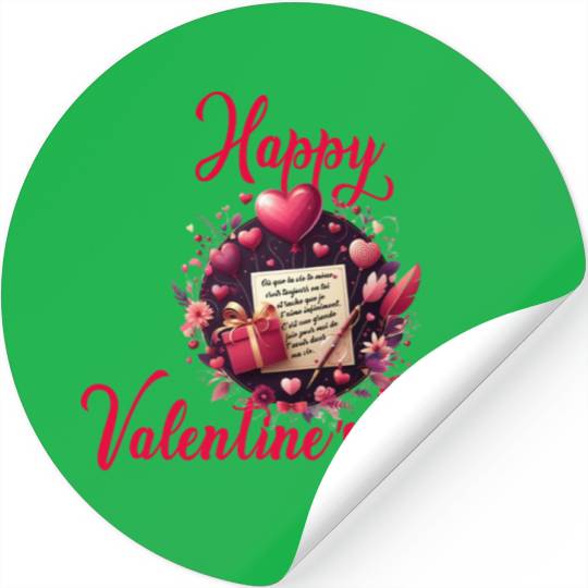 Happy Valentine's day Stickers