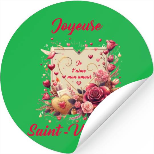 Happy Valentine's day Stickers