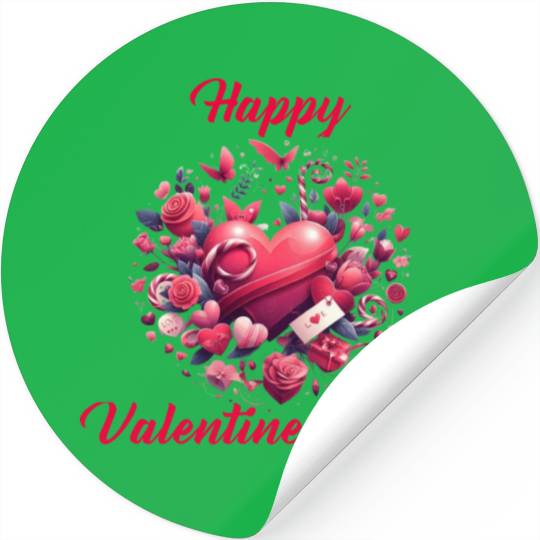 Happy Valentine's day Stickers
