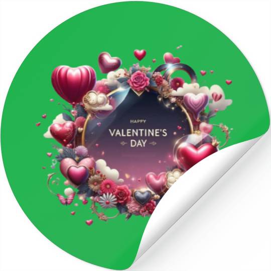 Happy Valentine's day Stickers