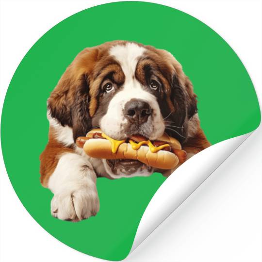 Saint Bernard Stickers