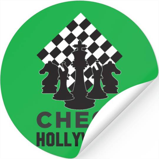 Chess Hollywood Stickers