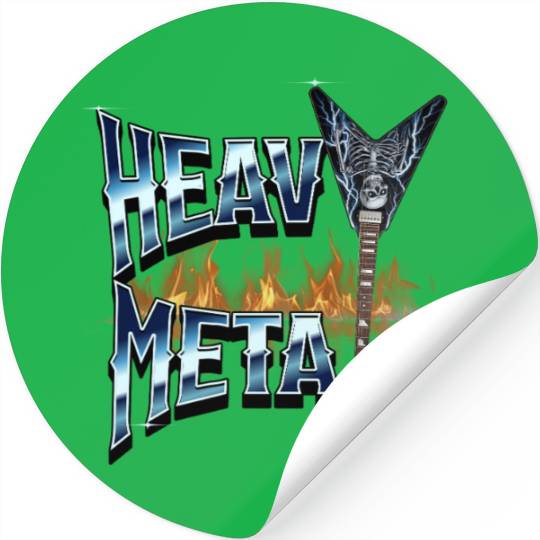 Heavy Metal Stickers