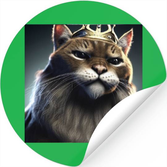 KING CAT Stickers