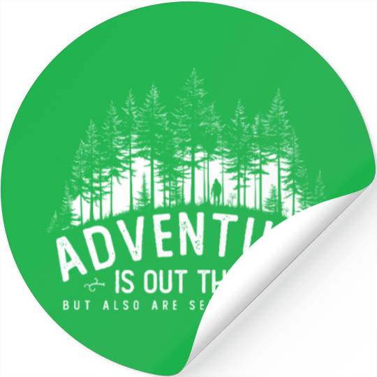 True Crime Crime Serial Killer Satire Hiking Stickers