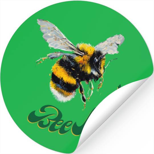 Bee Nice! Stickers