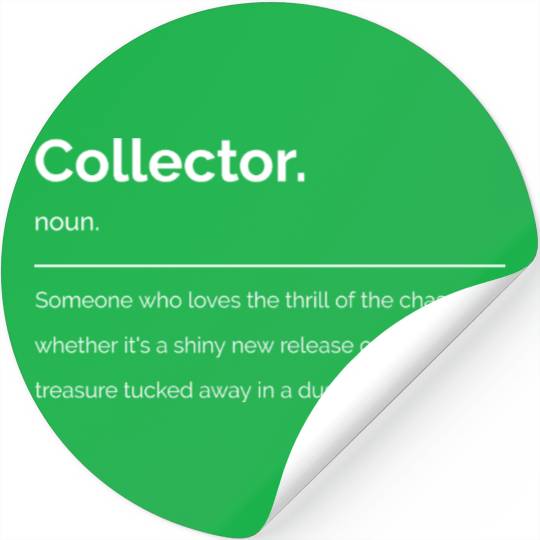 Sports Card Collector Definition Stickers