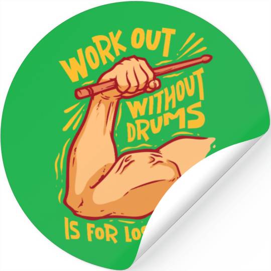 Cardio Drumming Workout Without Drums Stickers